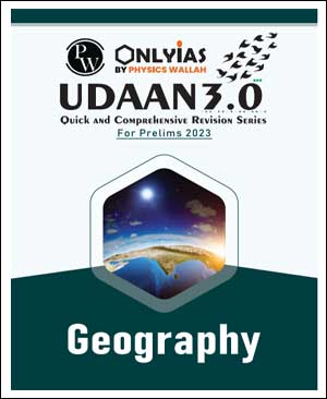 Only IAS Udaan 3.0 Geography For Prelims English Medium 2023 (Xerox)