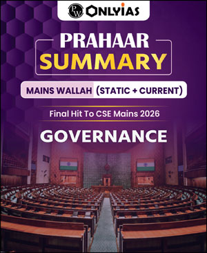 Prahaar Summary (Static + Current) Governance Only Ias 2026 English Medium