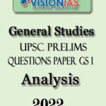 Vision Ias General Studies GS Paper I Analysis 2022 English Medium