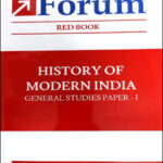 Forum IAS Red Book History Of Modern India GS - I Original Book English Medium 2023