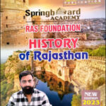Mahecha Publication Ras (Rajasthan) Foundation History Of Rajasthan Springboard Academy New Edition 2023 Class Notes Original Book English Medium