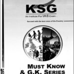 KSG Ias GS Foundation Course Book 16 Must Know & G.K Series English Medium 2021-22