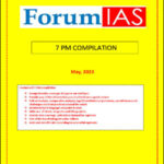 Forum Ias 7 PM Compilation for The Month Of May 2023 English Medium
