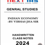 Indian Economy Next IAS GS Class Notes 2024