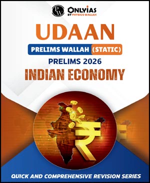 Only Ias Udaan Indian Economy Prelims Static 2026 E
