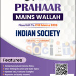 Indian Society Only Ias Prahaar Mains Wallah Static + Current 2026 English Medium