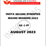 Insights IAS Mains Secure Synopsis August 2023 English Medium Printed Notes