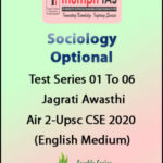 Triumph IAS Sociology Optional Test Series 01 To 06 By Jagrati Awasthi, Air 2-Upsc Cse 2020 English Medium