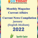 GK Today Monthly Magazine Current Affairs January 2022 English Medium