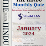 Shield Ias The Hindu Monthly Quiz January 2024 English Medium