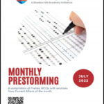 Shankar IAS Monthly Prestroming July 2022 (IAS Parliament) English Medium