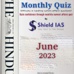The Hindu Monthly Quiz June 2023 By Shield Ias English Medium