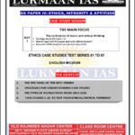 Lukmaan Ias Integrity & Aptitude & Case Studies GS Paper IV Ethics Test Series 01 To 07 English Medium