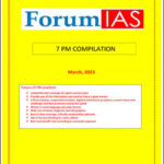 Forum Ias 7 PM Compilation for The Month Of March 2023 English Medium