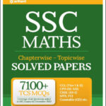 Arihant SSC Maths Chapter wise-Topic wise Solved Paper 8500+ TCS MCQs English Medium Original Book