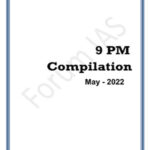 Forum Ias 9pm Compilation For The Month of May 2022 English Medium