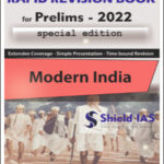 Shield IAS Modern India Rapid Revision Book for Prelims English Medium 2022