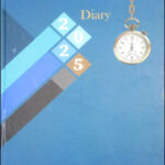 Executive Style Hard Bound Diary 2025 with Sunday Half Pages Regular Diary