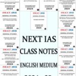 Next IAS GS-General Studies Class Notes-2024 Combo Set