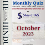 The Hindu Monthly Quiz October 2023 By Shield Ias English Medium