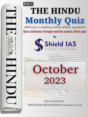 The Hindu Monthly Quiz October 2023 By Shield Ias English Medium
