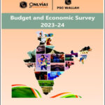 Only IAS Budget and Economic Survey Summary English Medium 2023-24 B/W Printout