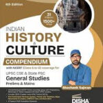 Disha Publication Indian History & Culture Compendium With Ncert (Class 6th to 12)   Prelims & Mains  By Shashank Sajwan  English Medium