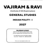 Vajiram & Ravi GS Indian Polity Part-I Yellow Book 2027 English Medium Printed Notes