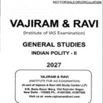 Vajiram & Ravi GS Indian Polity Part-II Yellow Book 2027 English Medium Printed Notes