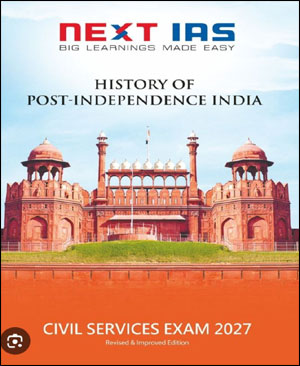 Next IAS History Of Post Independence English Medium 2027