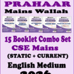 Only Ias  Prahaar Mains Wallah Static + Current Combo Set  2026 - English Medium