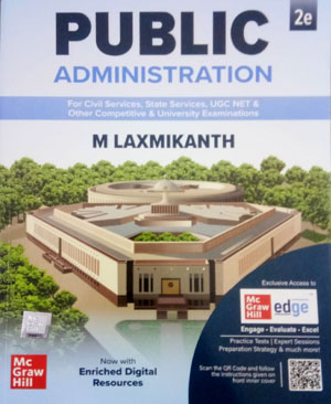 M Laxmikanth Public Administration MC Graw Hill 2nd Edition English Medium