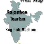 Rajasthan Tourism Wall Map English Medium
