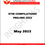 Insights IAS RTM Compilation Prelims May 2023 English Medium B/W Printout