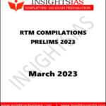 Insights IAS RTM Compilation Prelims March 2023 Printed Notes English Medium
