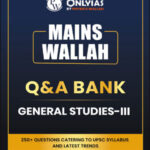 Only Ias  Mains Wallah Q&A Bank  General Studies III (Economic Development)  2024 English Medium