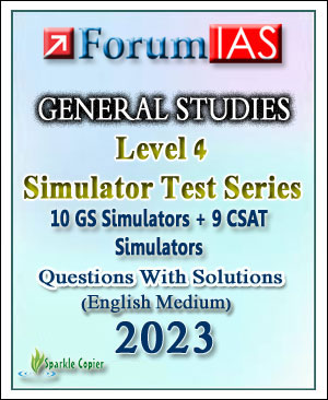 Forum IAS General Studies Simulator Test Series English Medium 2023