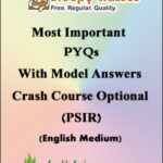 Sleepy Classes Most Important PYQs With Model Answer Crash Course Optional (PSIR) English Medium