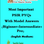 Sleepy Classes Most Important PSIR PYQs With Model Answers (Beginner+Intermediate+Pro) English Medium