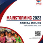 Shankar Ias Mainstorming Social Issues Ias Parliamen (Sep 2022 To April 2023) English Medium 2023