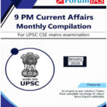 Forum IAS 9 PM Compilation For The Month Of January 2025 English Medium