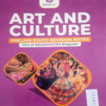 Art and Culture Prelims Static Revision Notes Sunya IAS English Medium Original Book