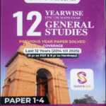 Sunya IAS GS Paper 1 to 4 Last 12 Years Topic Wise Mains Solved Paper English Medium