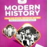 Modern History Prelims Static Revision Notes Sunya IAS English Medium Original Book