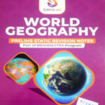 World Geography Prelims Static Revision Notes Sunya IAS English Medium Original Book
