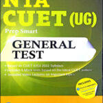 Pearson NTA CUET (UG) Prep Smart General Test Based On CUET 2022 Syllabus With Includes 5 Mock Tests English Medium Original Book