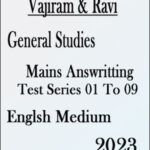 Vajiram & Ravi General Studies Mains Answritting Test Series 01 To 09 English Medium 2023
