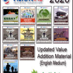 Vision IAS Updated Value Addition Material Combo Set Printed Notes English Medium 2020