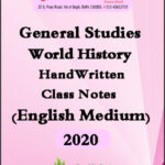 Shubhra Ranjan IAS GS World History Class Notes English Medium 2020