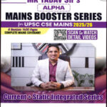 mains Booster Series Indian Society MK Yadav Sir English Medium